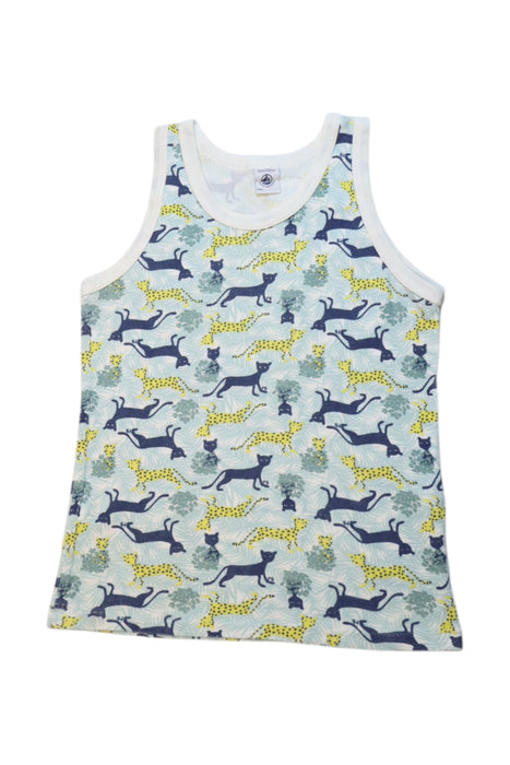 A Multicolour Sleeveless T Shirts from Petit Bateau in size 10Y for neutral. (Front View)