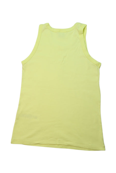 A Yellow Sleeveless T Shirts from Petit Bateau in size 10Y for neutral. (Back View)