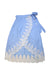 A Blue Mid Skirts from Miguelina in size 10Y for girl. (Front View)