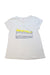 A White Short Sleeve T Shirts from Seed in size 8Y for girl. (Front View)