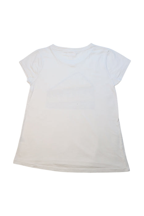 A White Short Sleeve T Shirts from Seed in size 8Y for girl. (Back View)
