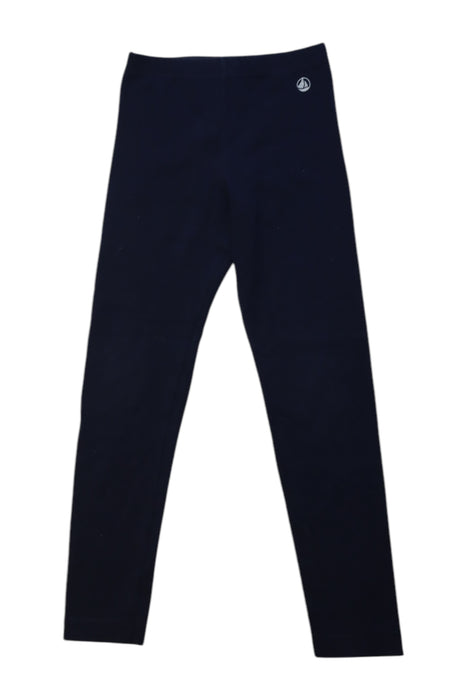 A Navy Leggings from Petit Bateau in size 4T for neutral. (Front View)
