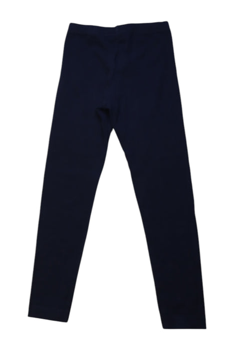 A Navy Leggings from Petit Bateau in size 4T for neutral. (Back View)