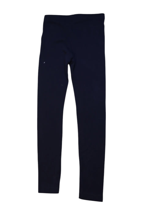 A Navy Leggings from Petit Bateau in size 6T for girl. (Back View)