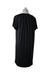 A Black Short Sleeve Dresses from Seraphine in size Maternity-S for maternity. (Back View)