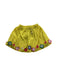 A Yellow Short Skirts from Boden in size 7Y for girl. (Front View)