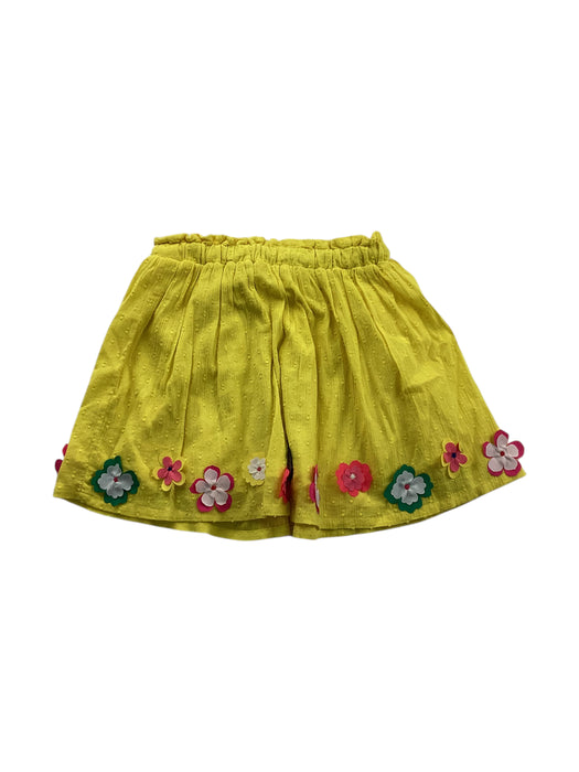 A Yellow Short Skirts from Boden in size 7Y for girl. (Back View)