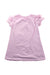 A Pink Short Sleeve Dresses from Mezzo Piano in size 4T for girl. (Back View)