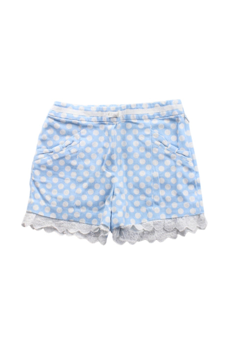 A Blue Shorts from Nicholas & Bears in size 4T for girl. (Front View)