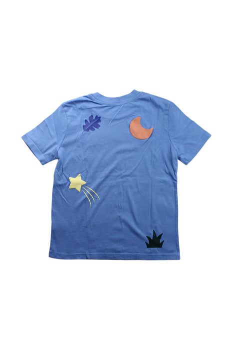 A Blue Short Sleeve T Shirts from Roots in size 7Y for neutral. (Back View)