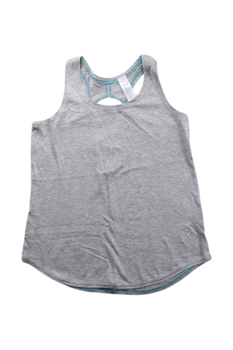 A Grey Sleeveless Tops from Ivivva in size 8Y for girl. (Front View)