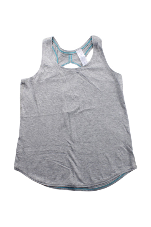 A Grey Sleeveless Tops from Ivivva in size 8Y for girl. (Front View)