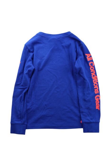 A Blue Long Sleeve T Shirts from Nike in size 7Y for neutral. (Back View)