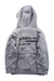 A Grey Hooded Sweatshirts from Adidas in size 7Y for neutral. (Back View)