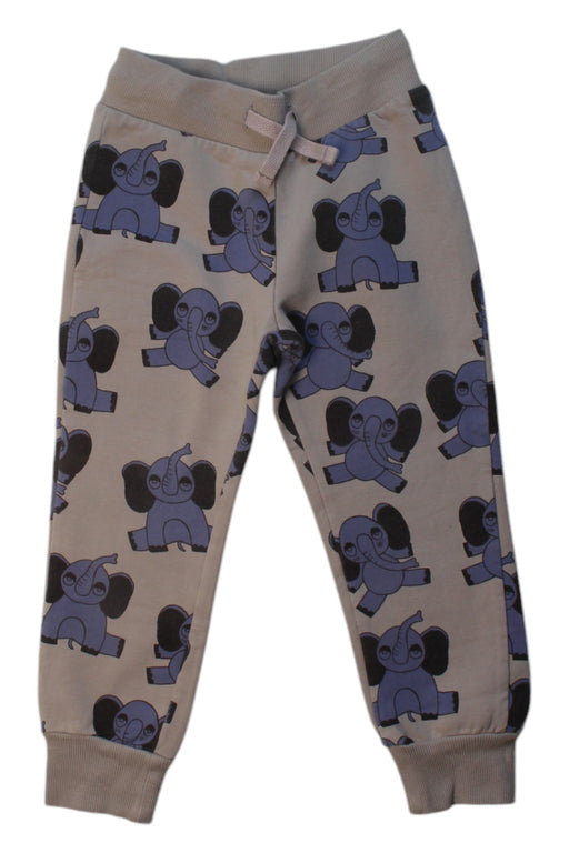 A Beige Casual Pants from Mini Rodini in size 12-18M for boy. (Front View)