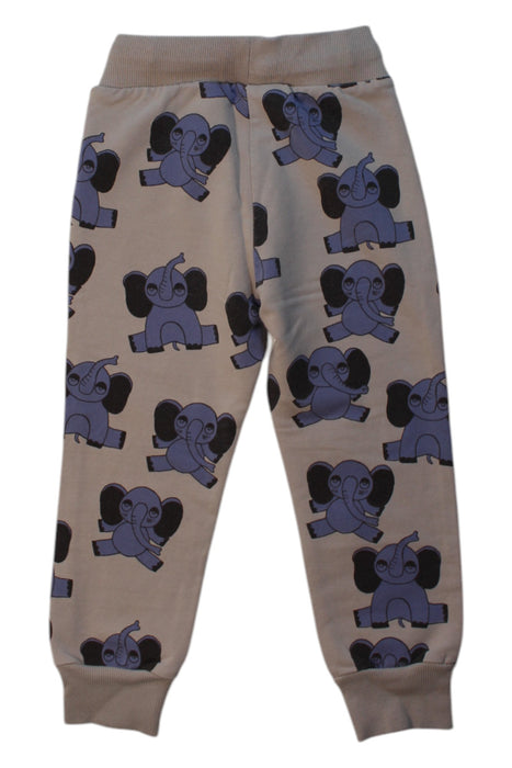 A Beige Casual Pants from Mini Rodini in size 12-18M for boy. (Back View)