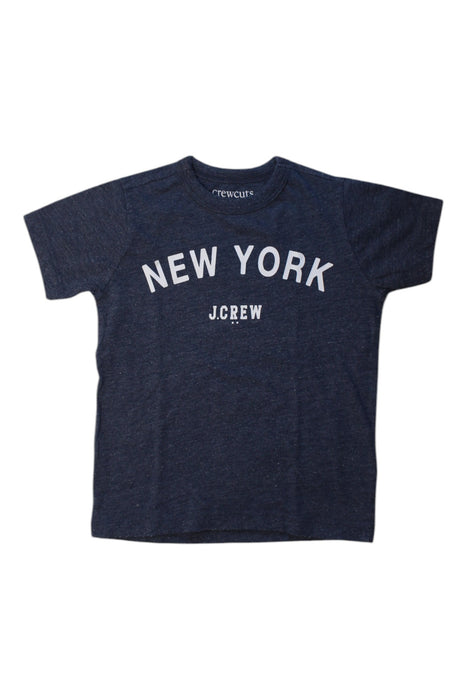 A Navy Short Sleeve T Shirts from Crewcuts in size 2T for neutral. (Front View)