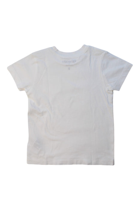 A White Short Sleeve T Shirts from Crewcuts in size 2T for neutral. (Back View)