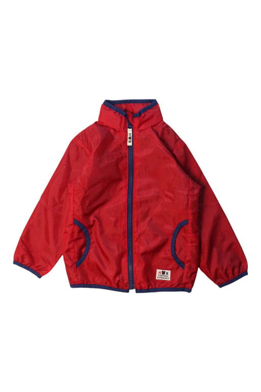 A Red Lightweight Jackets from Miki House in size 2T for neutral. (Front View)