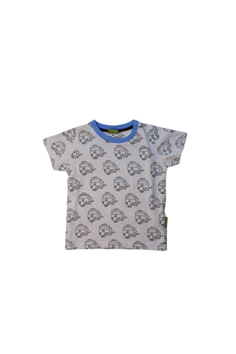 A White Short Sleeve T Shirts from Jim Thompson in size 2T for boy. (Front View)