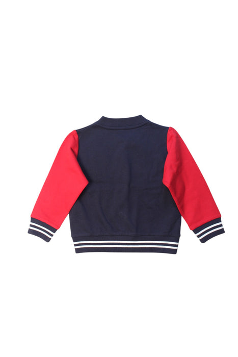 A Navy Lightweight Jackets from Petit Bateau in size 3T for boy. (Back View)