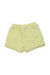 A Yellow Shorts from Chloe in size 6T for girl. (Back View)