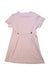 A Pink Short Sleeve Dresses from Givenchy in size 5T for girl. (Back View)