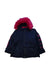 A Navy Puffer/Quilted Coats & Outerwear from Kenzo in size 5T for girl. (Front View)