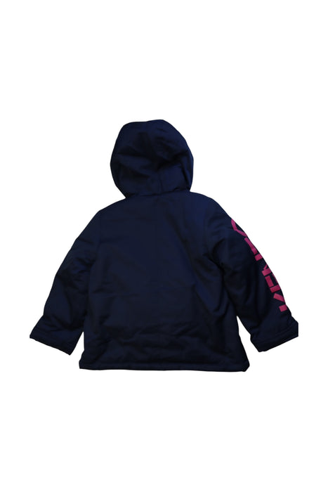 A Navy Puffer/Quilted Coats & Outerwear from Kenzo in size 5T for girl. (Back View)