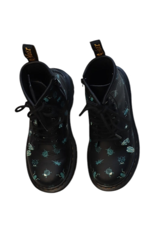 A Black Casual Boots from Dr. Martens in size 5T for neutral. (Front View)