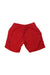 A Red Shorts from Pangaia in size 3T for neutral. (Back View)