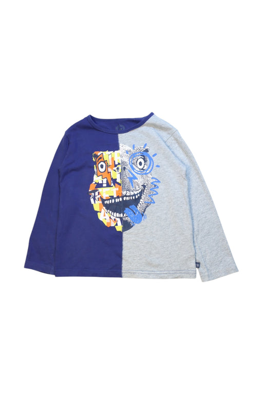 A Multicolour Long Sleeve T Shirts from La Compagnie des Petits in size 6T for neutral. (Front View)