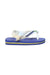 A Blue Flip Flops from Havaianas in size 3-6M for neutral. (Back View)