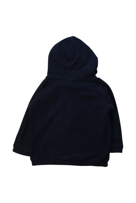 A Navy Zippered Sweatshirts from Petit Bateau in size 12-18M for neutral. (Back View)