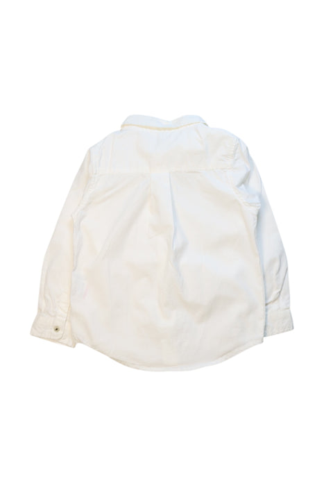 A White Long Sleeve Shirts from Jacadi in size 18-24M for neutral. (Back View)