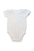 A White Short Sleeve Bodysuits from Bout'Chou in size 18-24M for neutral. (Front View)