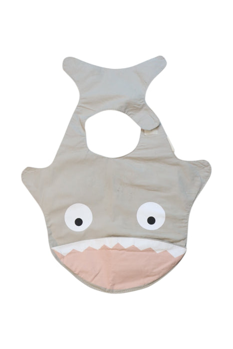 A Beige Bibs from BabyBites in size O/S for neutral. (Front View)