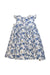 A Blue Sleeveless Dresses from Jacadi in size 18-24M for girl. (Back View)