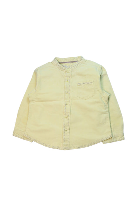 A Beige Long Sleeve Shirts from Chateau de Sable in size 18-24M for neutral. (Front View)