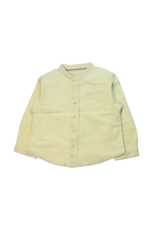 A Beige Long Sleeve Shirts from Chateau de Sable in size 18-24M for neutral. (Front View)