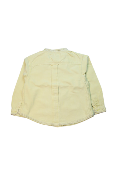 A Beige Long Sleeve Shirts from Chateau de Sable in size 18-24M for neutral. (Back View)