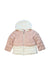 A Pink Puffer/Quilted Coats & Outerwear from Moncler in size 2T for neutral. (Front View)