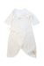 A White Sleepwear Bathrobes from Double B Mikihouse in size 6-12M for neutral. (Front View)