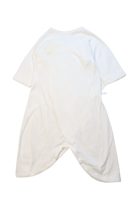 A White Sleepwear Bathrobes from Double B Mikihouse in size 6-12M for neutral. (Back View)