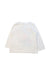 A White Long Sleeve Tops from Du Pareil au même in size 6-12M for neutral. (Back View)