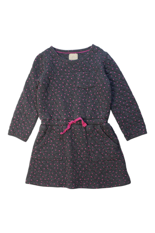A Grey Long Sleeve Dresses from Boden in size 6T for girl. (Front View)