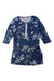 A Blue Long Sleeve Dresses from Crewcuts in size 6T for girl. (Front View)