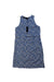 A Blue Sleeveless Dresses from Marni in size 6T for girl. (Back View)