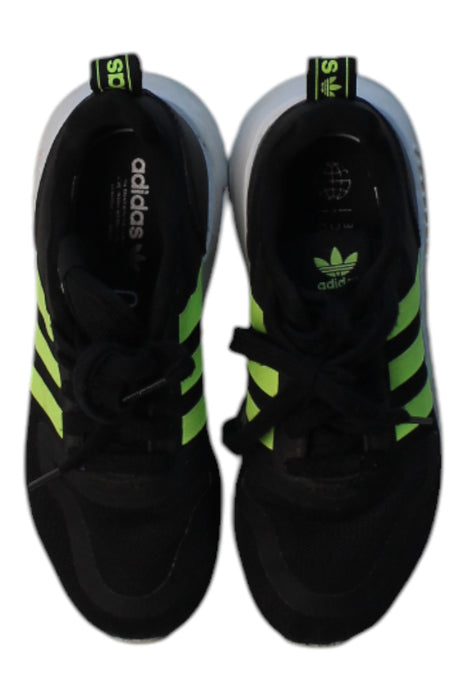 A Black Sneakers from Adidas in size 5T for boy. (Back View)