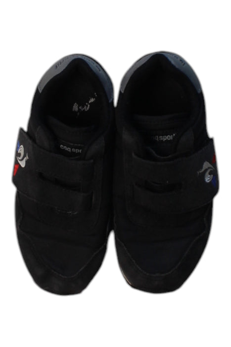 A Black Sneakers from Le Coq Sportif in size 5T for boy. (Back View)